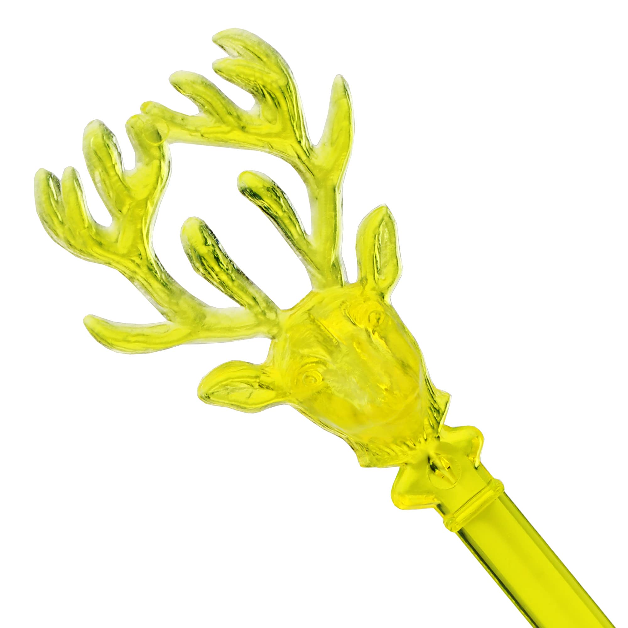 Bar@Drinkstuff Stag Cocktail Picks - Set Of 24 - Plastic Olive Picks, Martini Picks