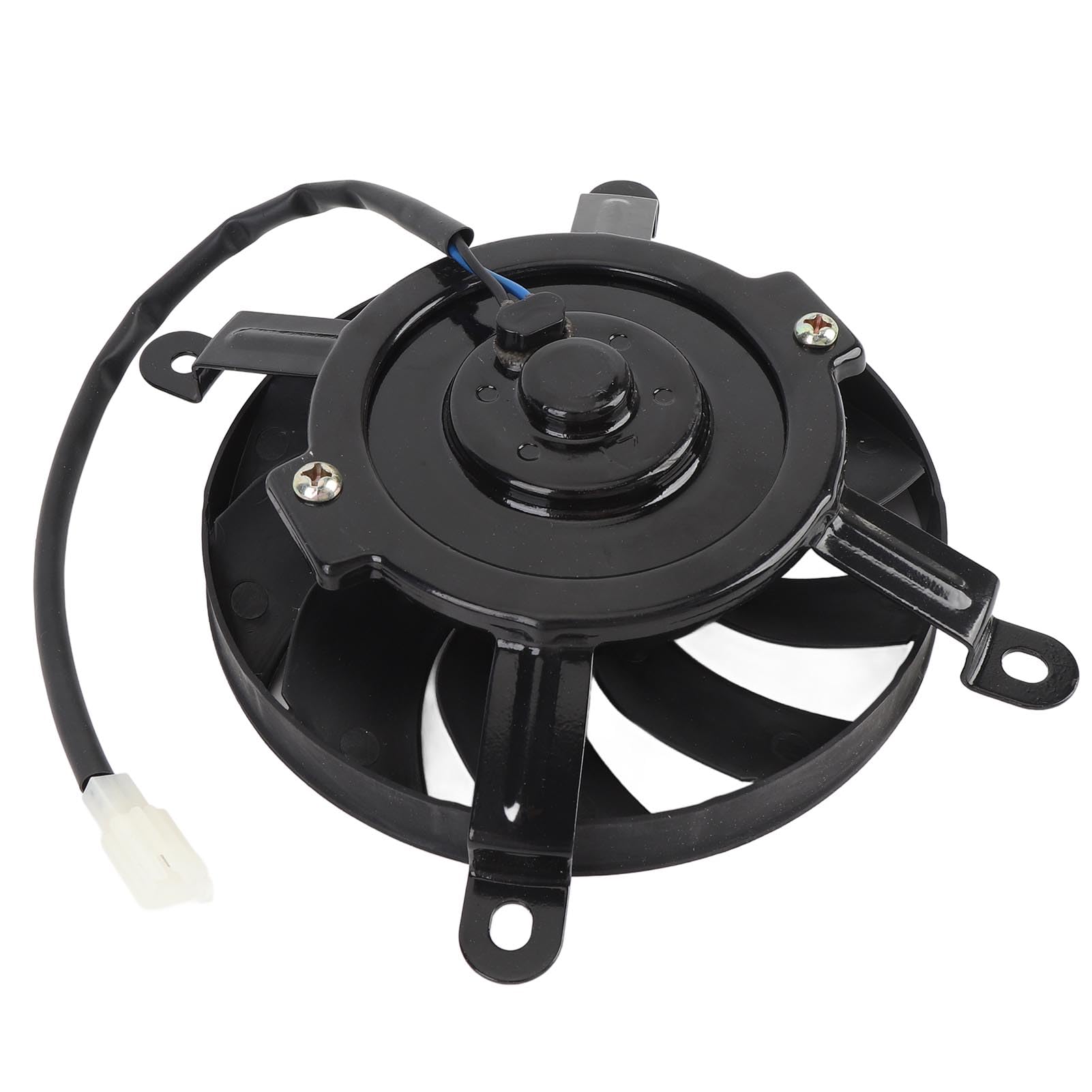 12V Motorrad Kühlerlüfter 10 Flügel 170mm Stahllegierung Thermolüfter für ATV Quad Go Kart