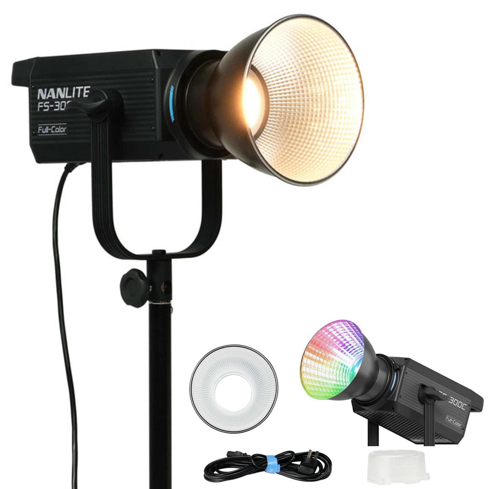 NANLITE Luz LED colorida FS-300C RGBW | Amazon.com.br