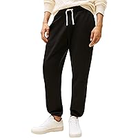 Tommy Hilfiger Uomo Pantaloni da Jogging Essential Fleece con Coulisse