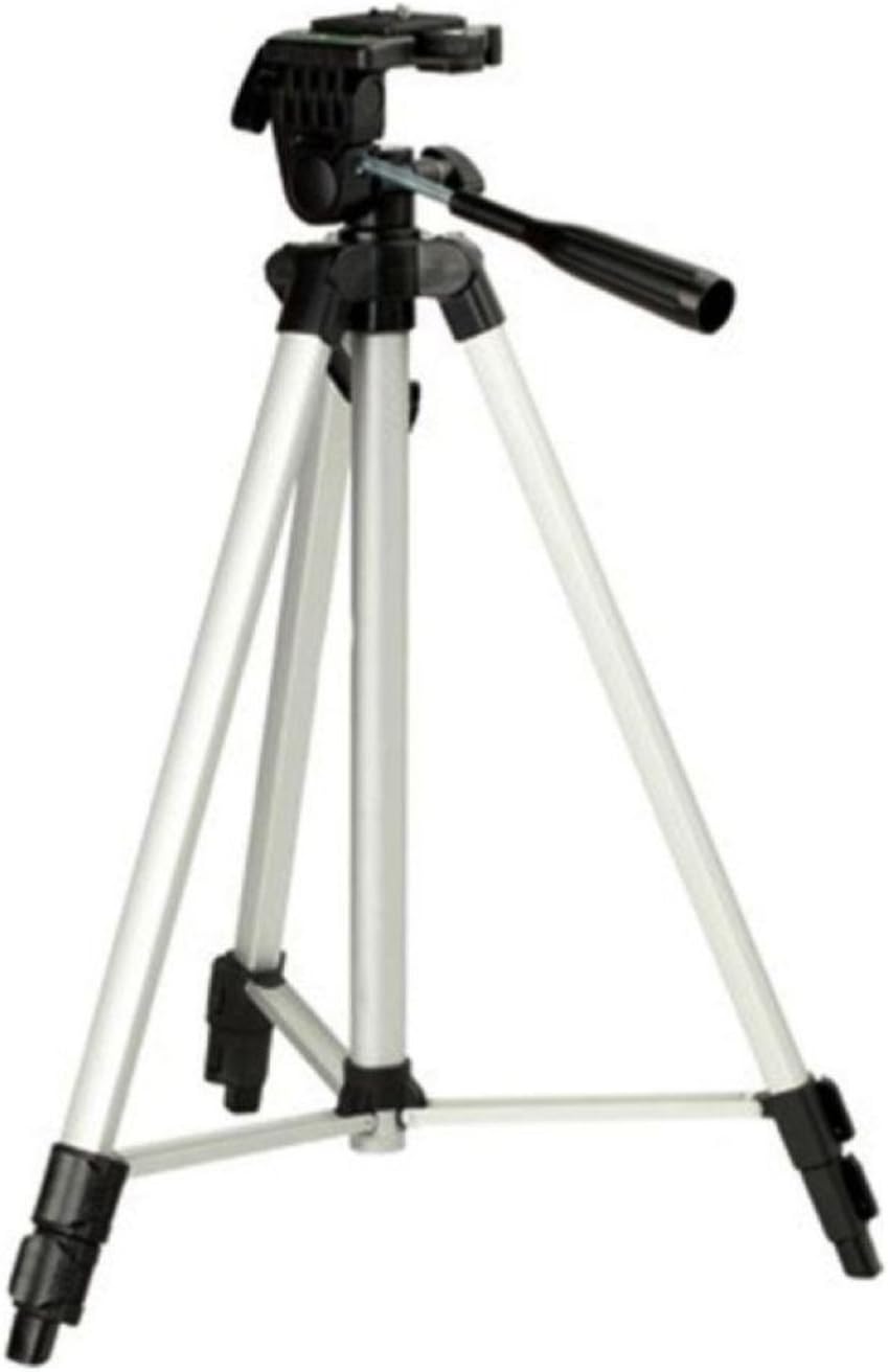 - 333 Aluminium Camera Tripod Stand | Lightweight & Adjustable | Includes Mobile Holder & Carry Bag | Compatible with Smartphones, DSLR, Mirrorless Cameras, GoPro, Photography & Content Creation