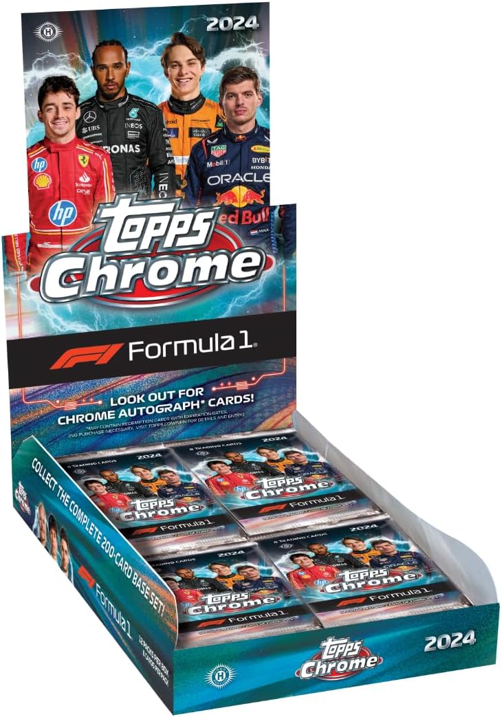 2024 Topps Chrome Formula 1 HOBBY Formula 1 Chrome Hobby