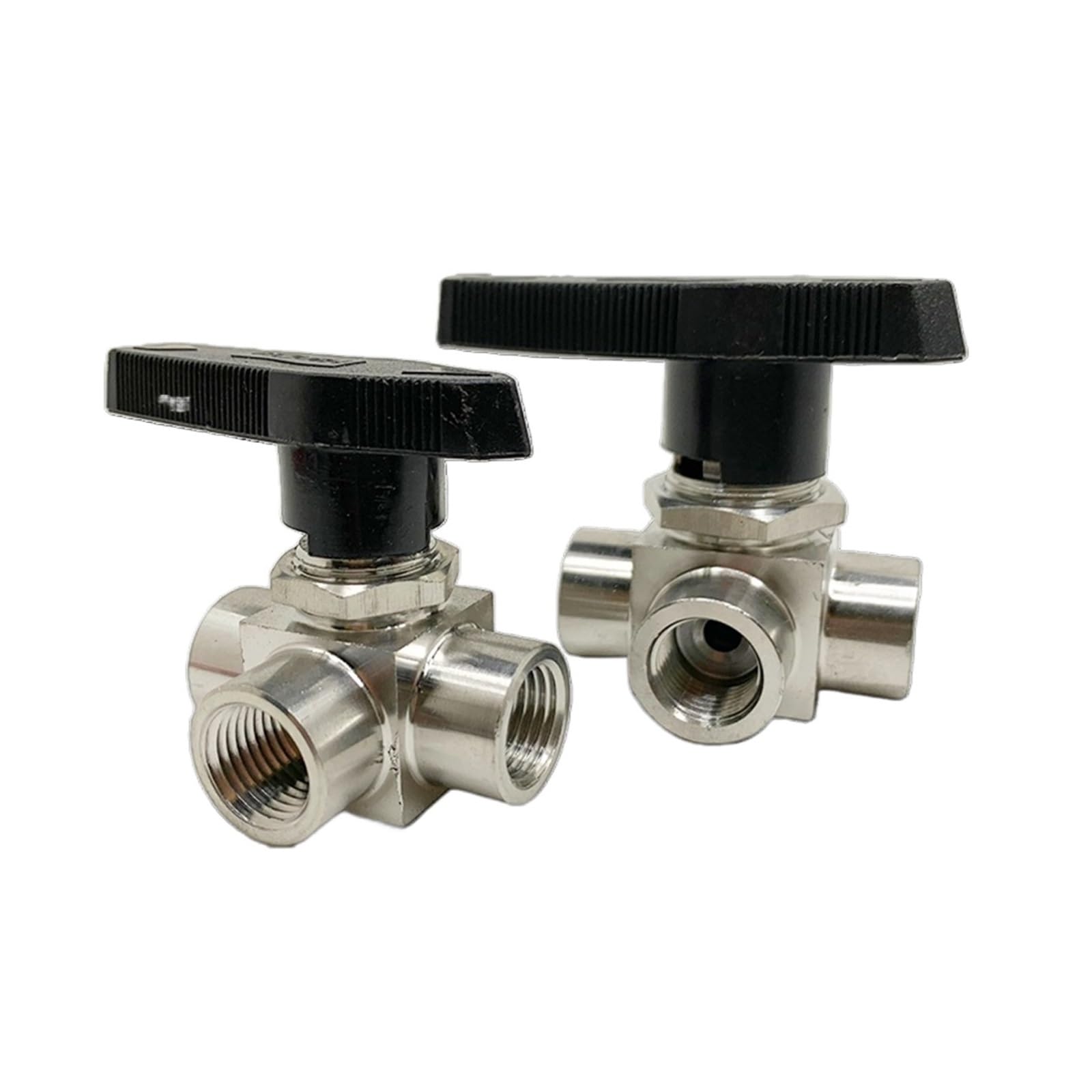 LIUCH Poziom -typ 1/8" 1/4" 3/8" 1/2" 3/4" Trójnik żeński L Zawór kulowy z portem 304 Woda ze stali nierdzewnej Olej gazowy(3/8")