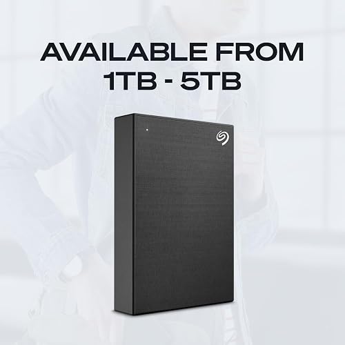 Seagate One Touch 4TB, Password activated hardware encryption, portable external hard drive, PC, Notebook & Mac, USB 3.0, Space Gray (STKZ4000404) - 7