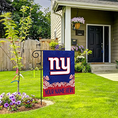 Image of Rico Industries NFL Standard /Primary Personalized 13 inch x 18 inch Double Sided Garden Flag