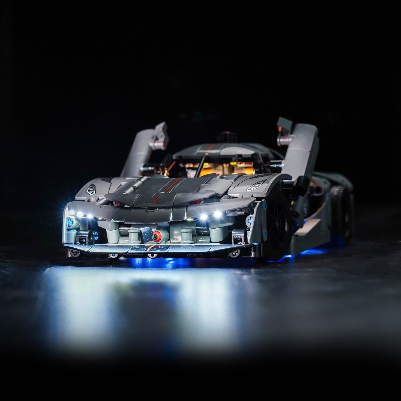 Light Kit Compatible with Lego Technic Koenigsegg Jesko Absolut Grey Hypercar (No Model) - Image 2