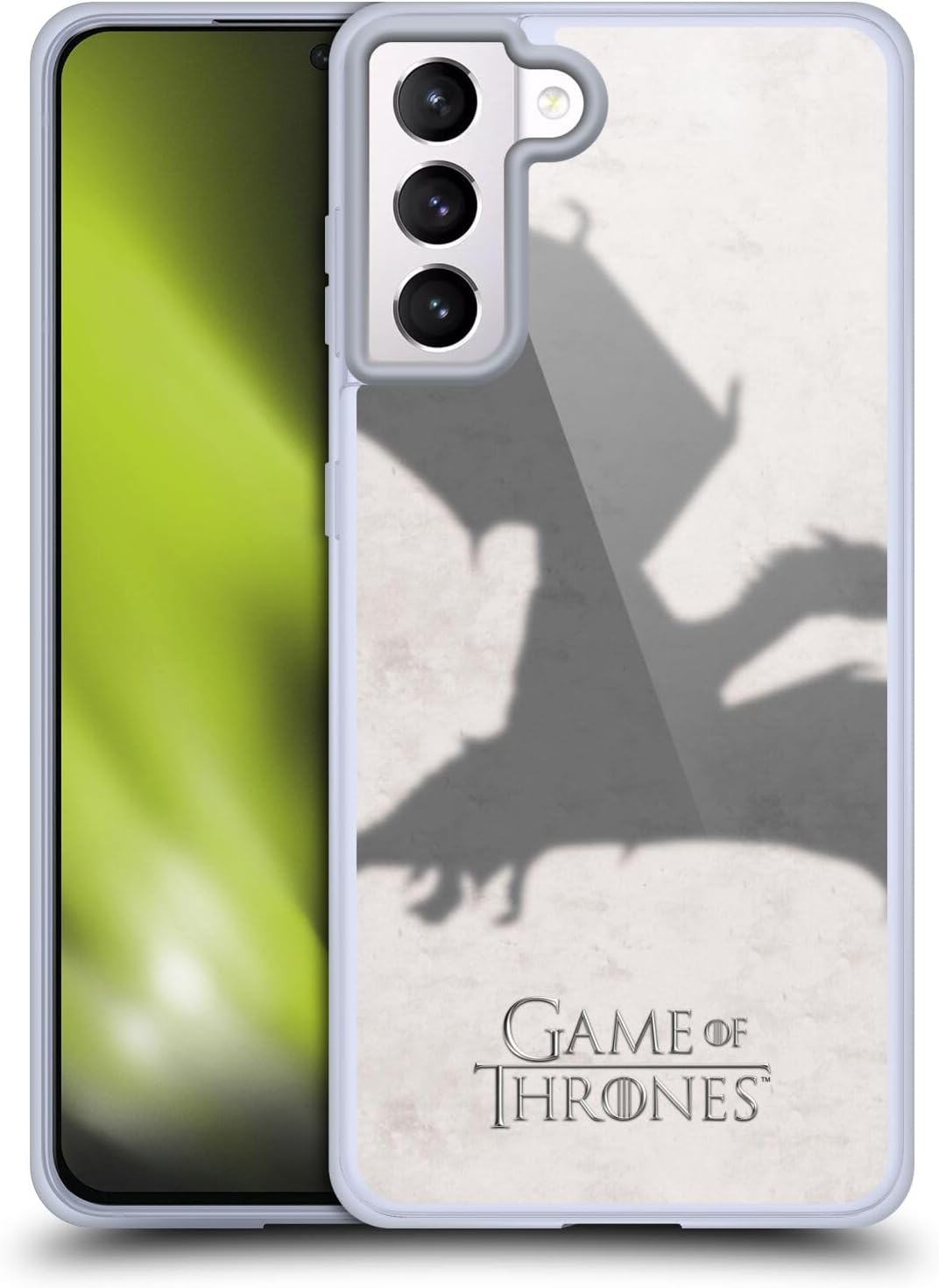 Head Case Designs Officially Licensed HBO Game of Thrones Dragon Key Art Gel Case [Military Grade Protection] Compatible with Samsung Galaxy S21+ 5G and Compatible with MagSafe