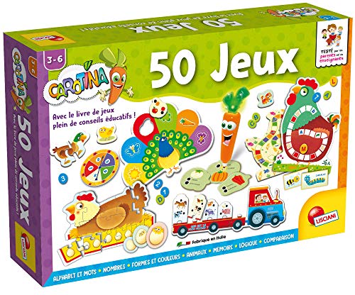 Lisciani Coffret des 50 Jeux FR66186