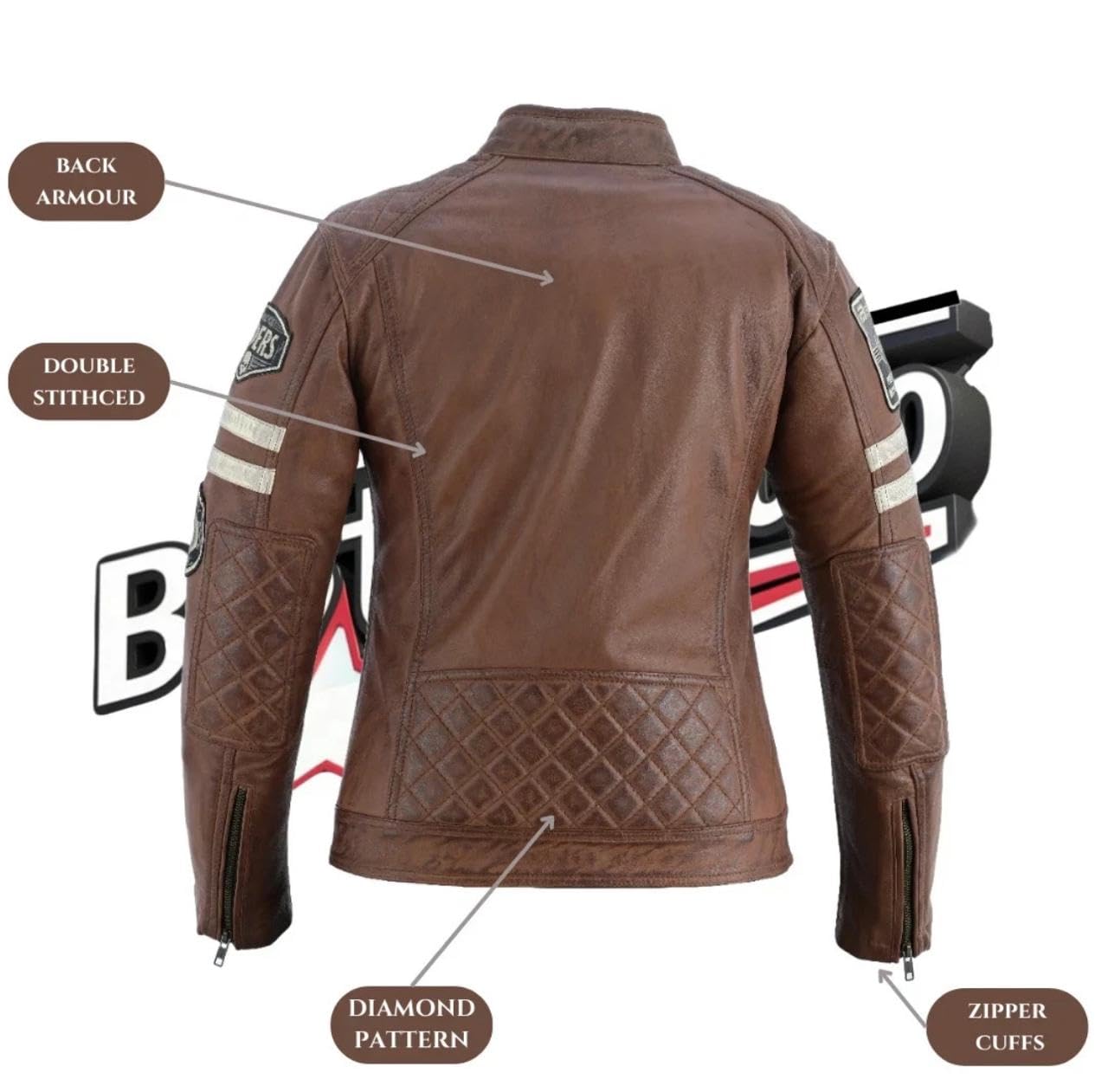 Bstar Kurtka Motocyklowa Męska Skórzana Kurtka Motocyklowa Kurtka Turystyczna Kurtka Odznaki Ochrona Wiatru Sprzęt Ochrona Ciała Lato Zima