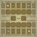 TOY-GTO Yu-gi-oh Card Rubber Play Mat Egypt Mural Style Type (for Competition) 60 × 60 cm Size 2mm Link Summon Correspondence Extra Monster Zone