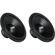 Sundown Audio E-15 V.4 D4 SW-EV415D4 15 in 750-Watt RMS 1500-Watt Peak Car Subwoofer Dual 4-Ohm, Ported Enclosure Ready, Bass, 2-Piece