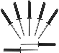 Vista 24 de ALLCLEAN 60 piezas de remaches ciegos de aluminio de 1/4" x 1", remaches pop de 6,4 x 25mm, agarre de aluminio y mandril de acero