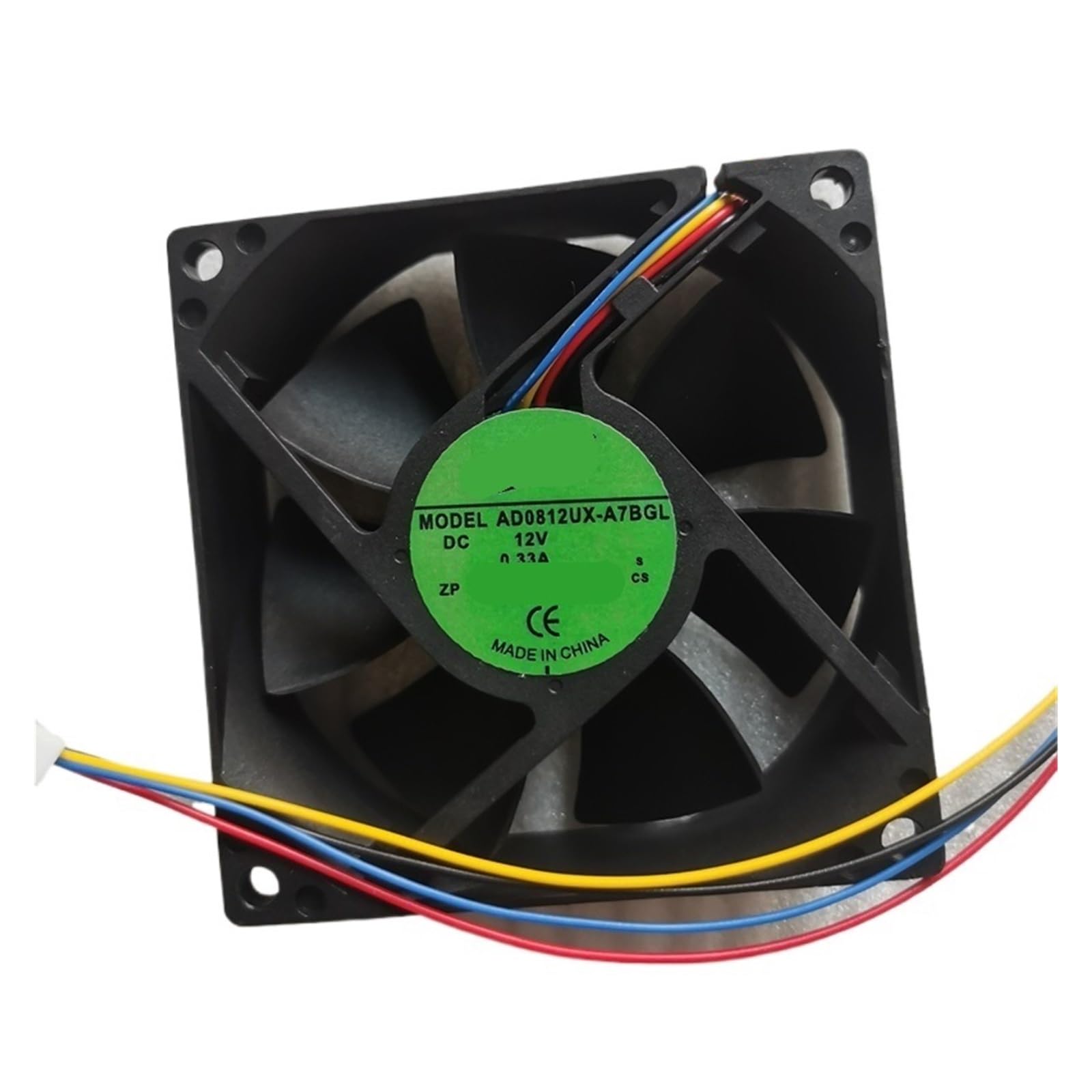 MGIMGFKZD 80x80x25mm AD0812UX-A7BGL 8025 12V 4 line Cooling Fan