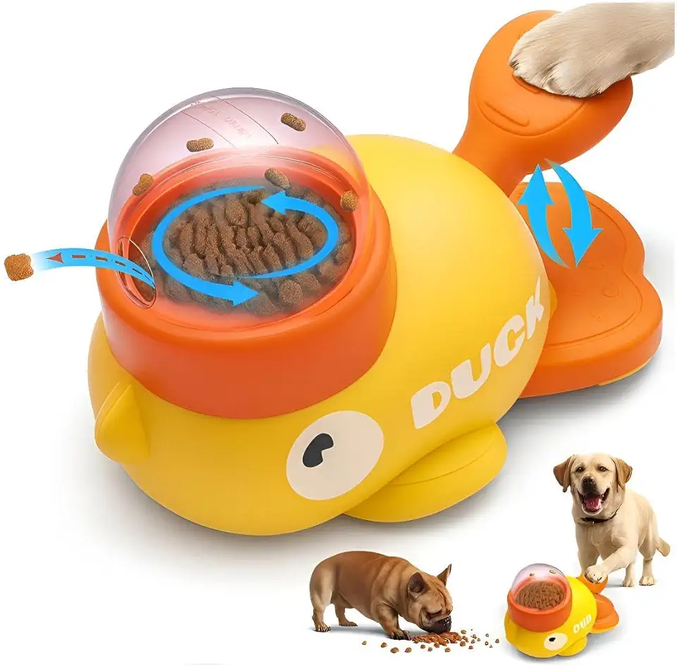 Brinquedo Comedouro Pet Interativo Para Cães E Gatos Comida