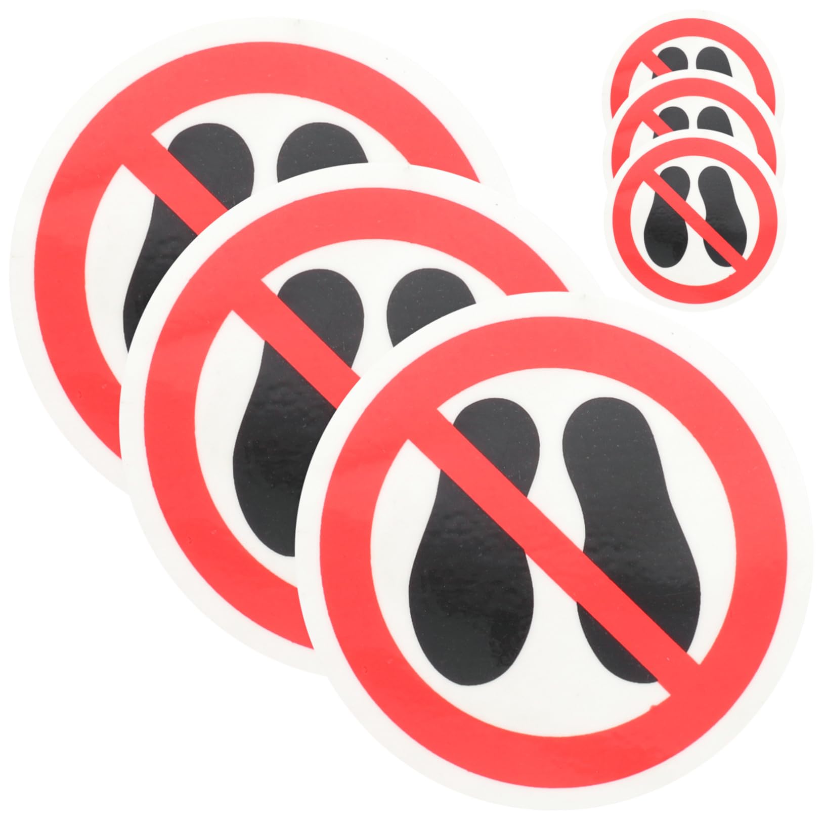 12 Adesivi Freccia Per Distanziamento Sociale - 31 Cm, Antiscivolo, Impermeabili | Per Negozi, Uffici, Ristoranti - Foto 9