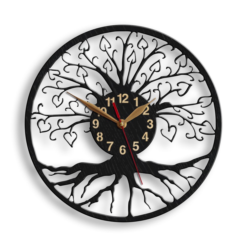 Amazon.com: monastar Tree of Life Big Wall Clock -Select Size