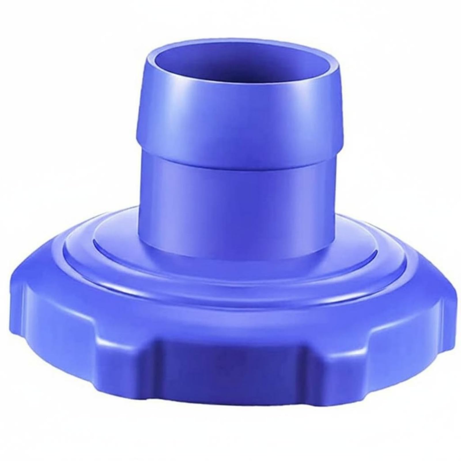 Pool Skimmer Hose Adapter Compatible Elevated Ground Pool Adapter Easy to Install Vacuum Hose Connector, Blue Base Adapter-image-45