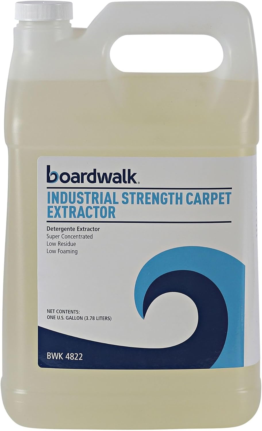 Boardwalk Industrial Strength Carpet Extractor, Clean Scent, 1 Gal Bottle, 4/carton