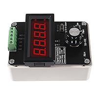 Vista 4 de Generador de señal ajustable de 4-20 mA,AITRIP DC 0-10V 0 4-20 mA Simulador analógico de voltaje de corriente para ajuste de valor, panel PLC LED