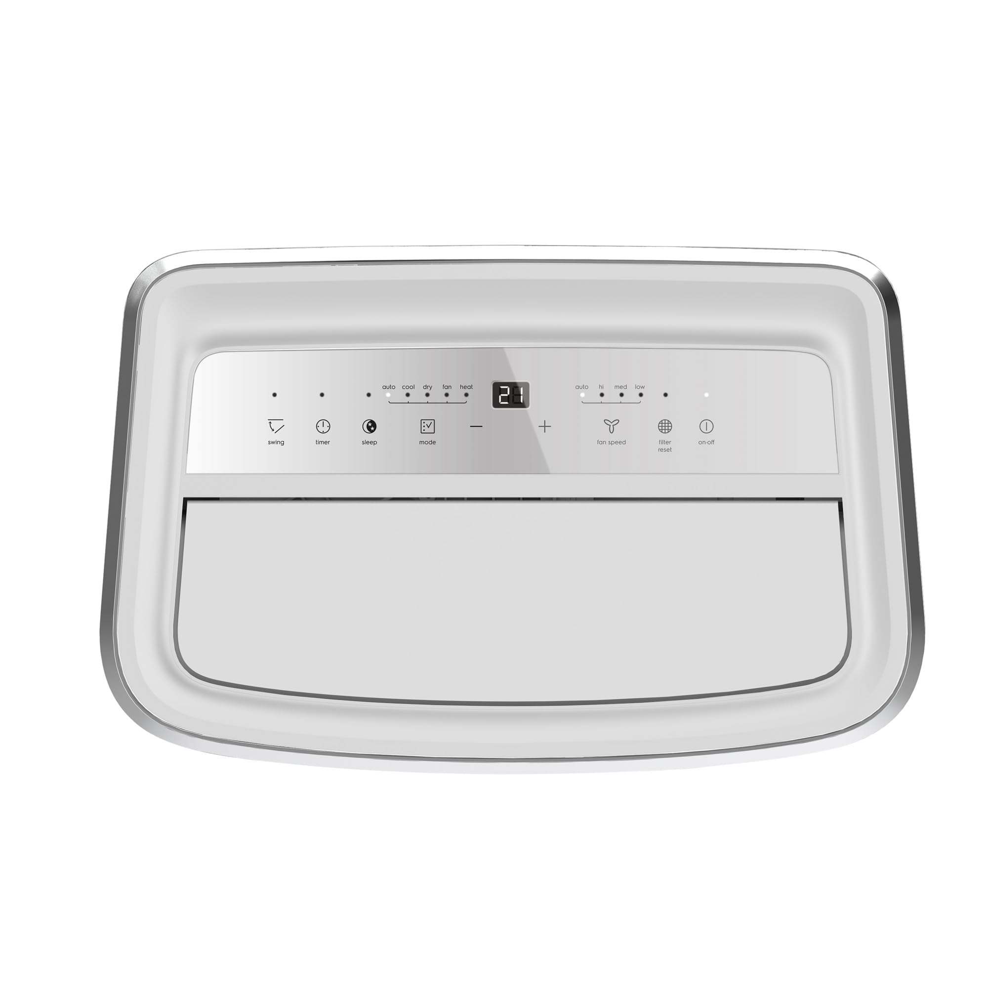 Electrolux Condizionatore portatile ChillFlex Slience EXP26U558CW, raffreddamento, gas sostenibile R290, silenzio e comfort, 61dB, Bianco