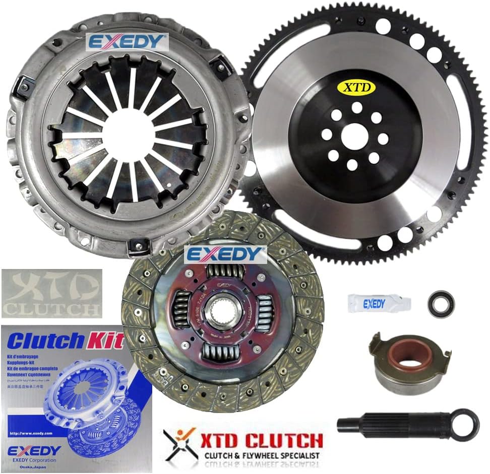 EXEDY PRO CLUTCH KIT & XTD 9LBS FLYWHEEL COMPATIBLE WITH 1994-2001 ACURA Integra RS, LS, GS, GS-R, TYPE-R (fits all model)