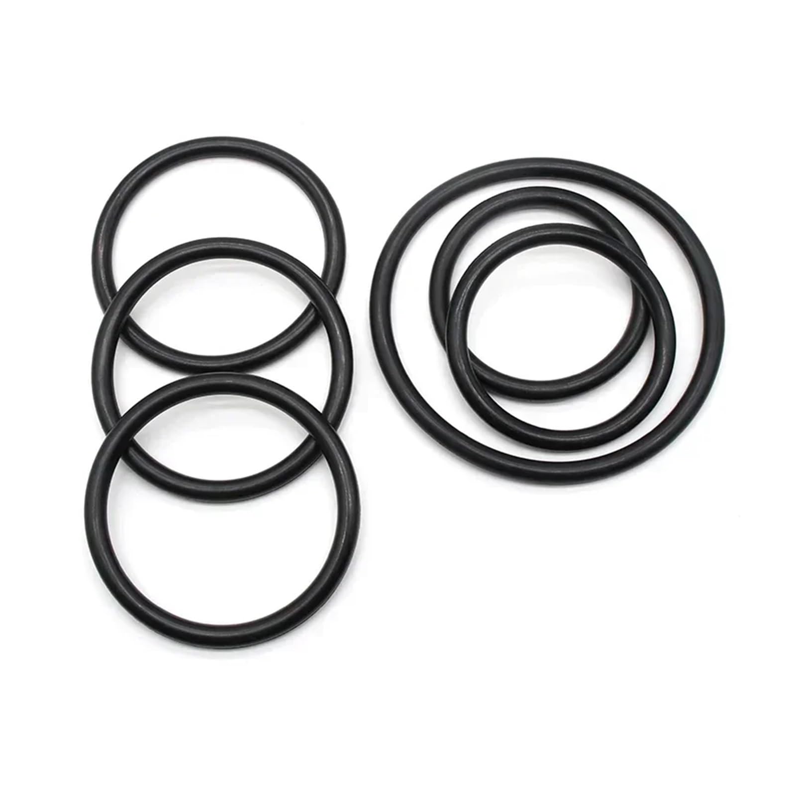 juntas tóricas, Paquete de 5 juntas tóricas NBR negras 7mm CS OD 74-304mm arandela junta sellado resistencia al aceite(Od 272mm Id 258mm)