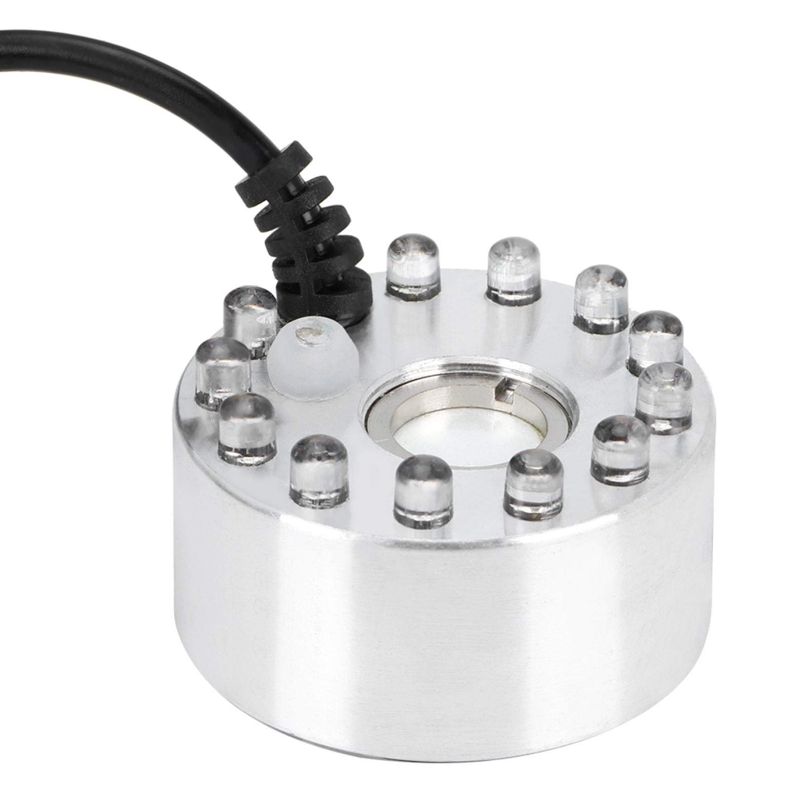 Fontanna na biurko, fontanna LED z wodospadem ze zmianą koloru, wewnętrzna fontanna na biurko do dekoracji biurka Symulacja Rockery Humidifier Decor (EU 220V)