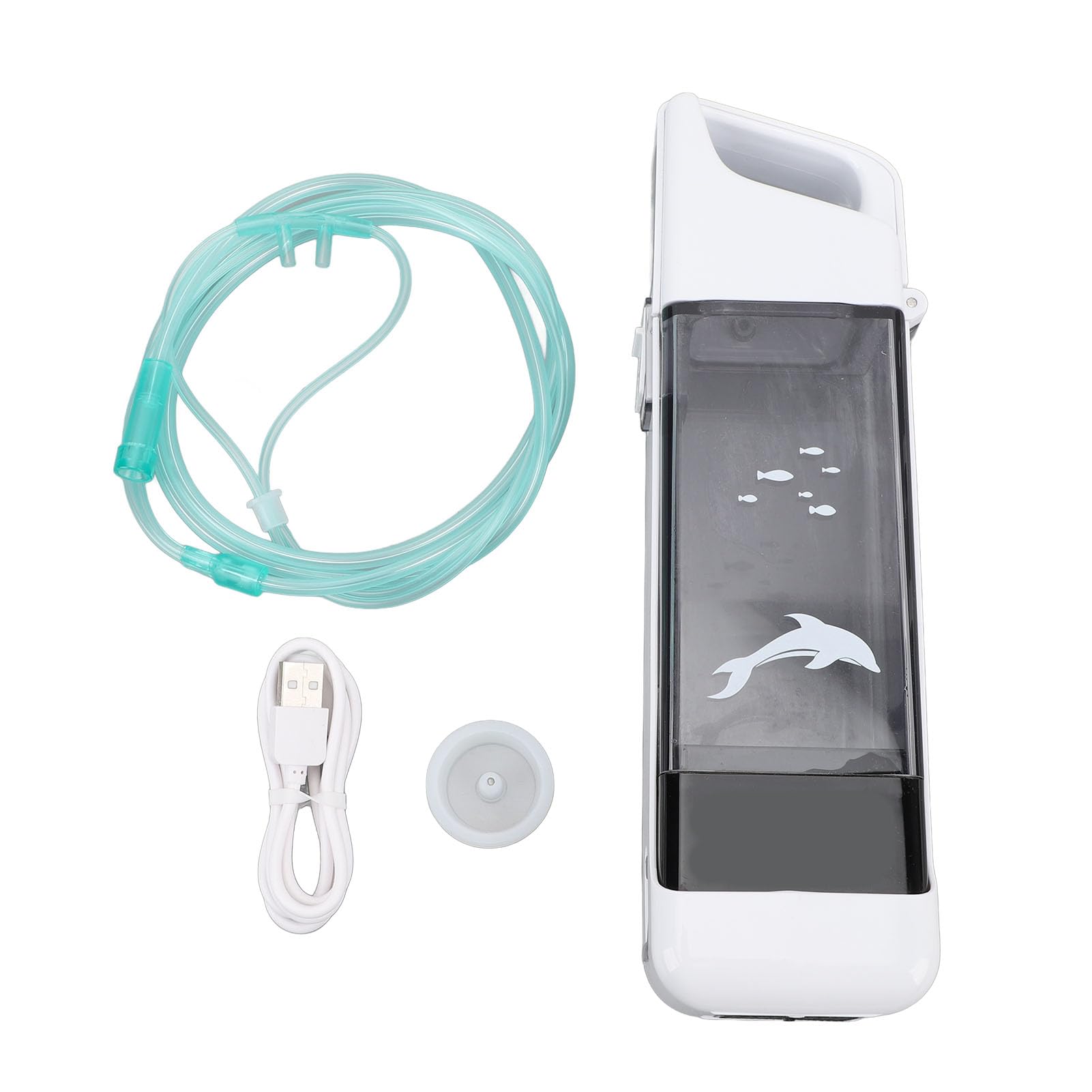 Botella de Agua Recargable Rica en Hidrógeno, Generador de 300ml, 1500 a 3000ppb, para Fitness en Casa, Viajes Oficina, Material ABS PC