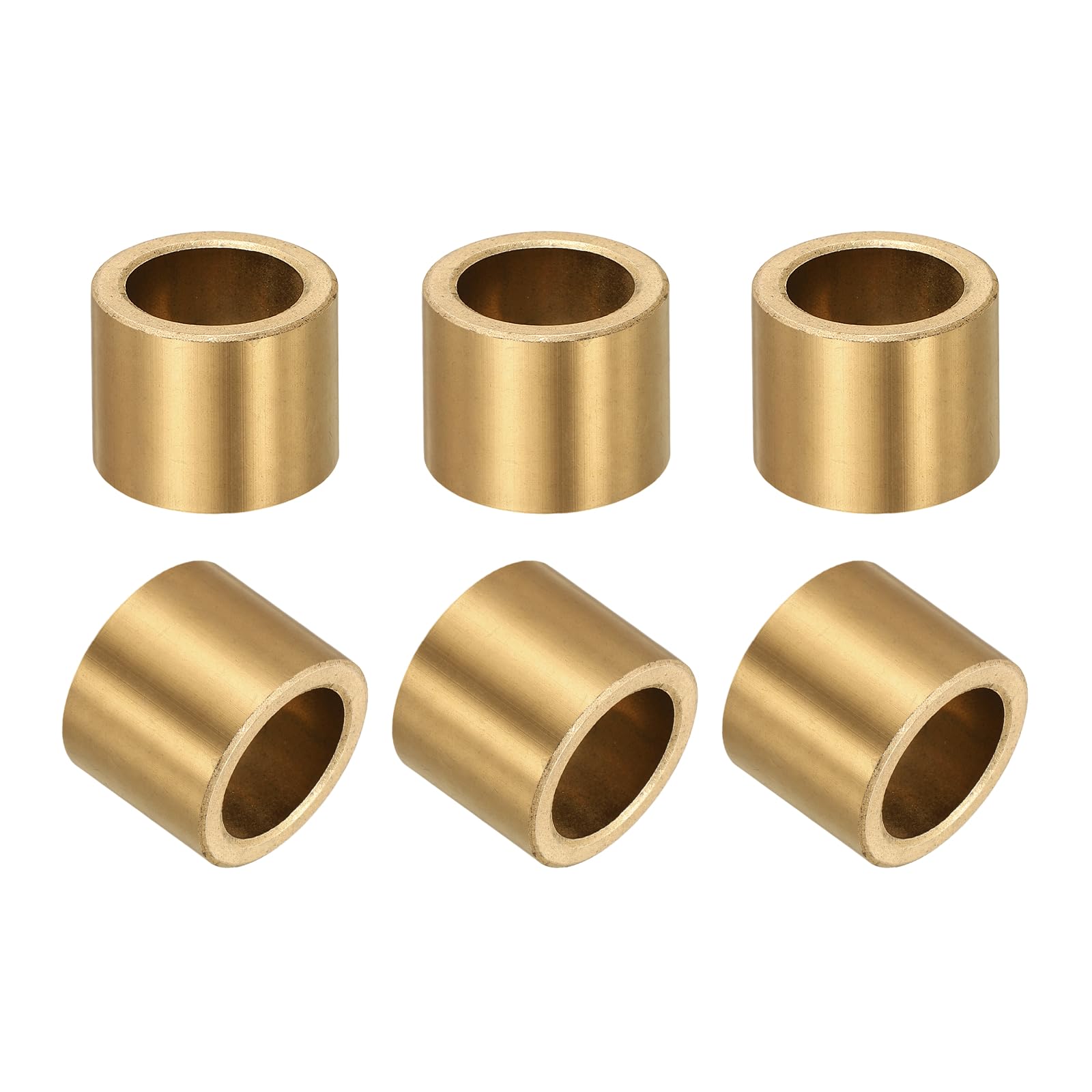 Rodamientos cilíndricos de bronce con diámetro interior de 18 mm 7