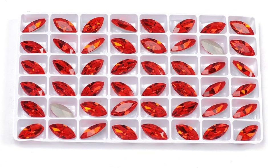 Navette Fancy Rhinestone Hyacinth Color Crystal Diamond Best Pointback Crystals Rhinestones for Nail Art Gem