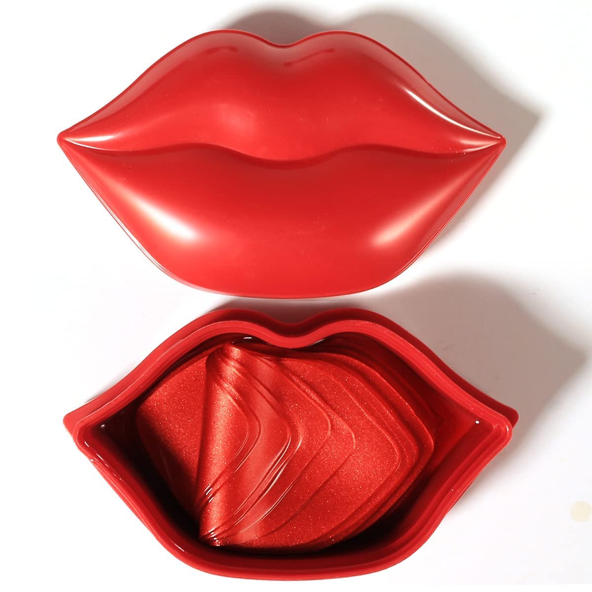 20Pcs Moisturizing/Plumping Lip Mask, Restores Moisture Mask for Dry Lips and Lines Overnight Care, Gel Treatment Masks ​ (Pink)-image-17