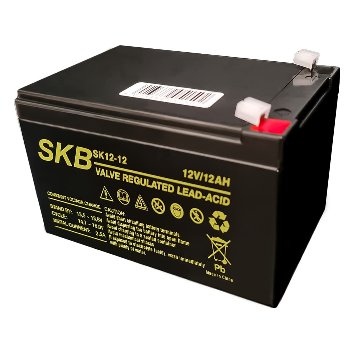 SKB Batteria al Piombo Ricaricabile Gruppi ups 12V 12Ah Alta RESA