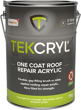 Emergency Roof Repair , Fast Fix, TekCryl Grey 5 kg