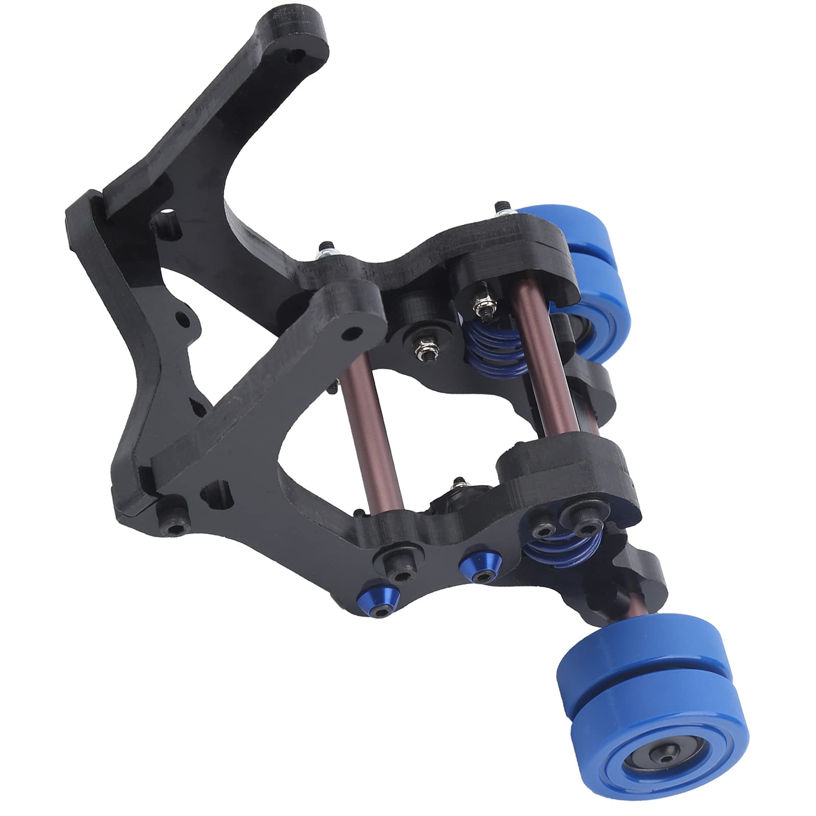 RC cztery koła sprężynowe koło HeadUp wysokiej jakości trwałe części zamienne do TRAXXAS XMAXX 1/5 RC Trucks metalowy plastik 150mm 435g (Niebieski)