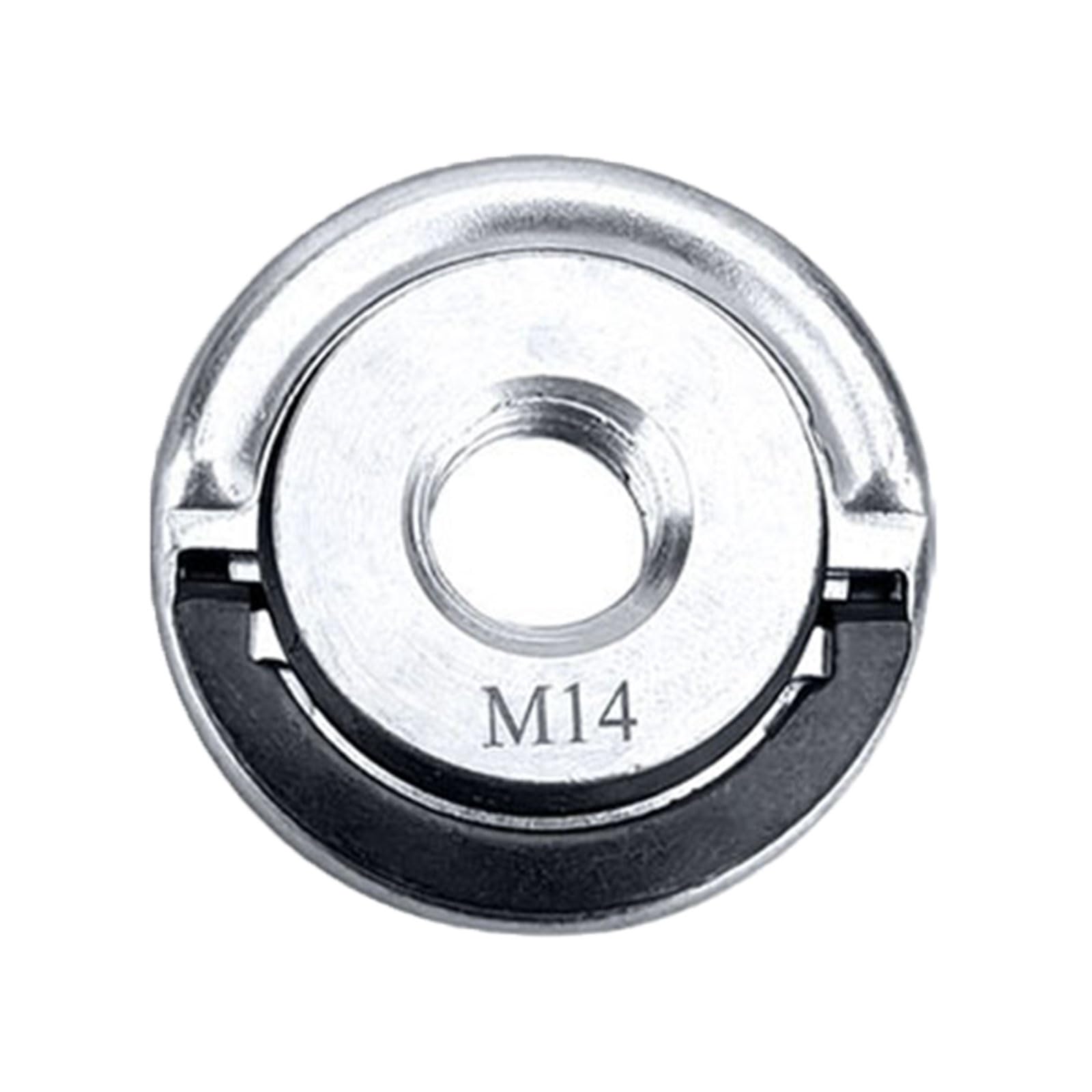 YHAILI MTen M14 5/8-11 Fast Release Clamping Nut Grinder Locking Nut for Angles Grinder Fast Change Retaining Nut Accessories