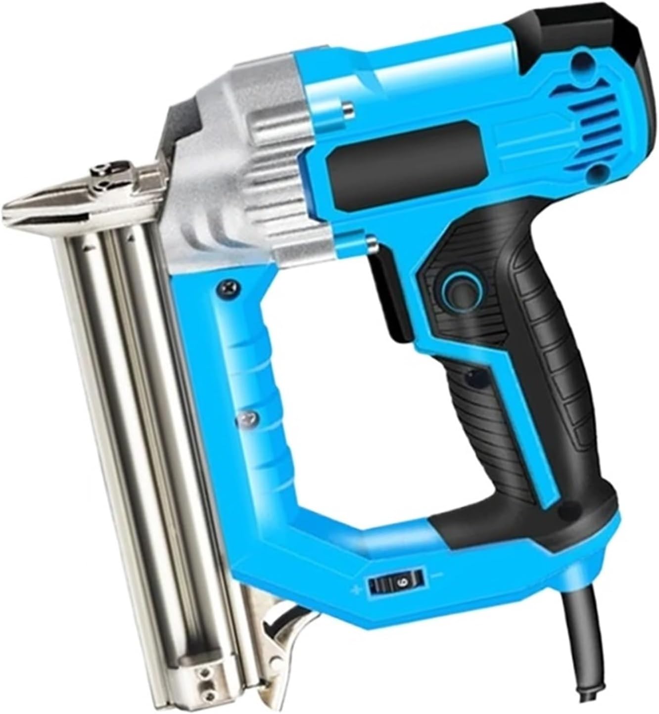 Pneumatic Power Nailer Decorative Tool 220V Electric Nail Gun for Woodworking 2300W Electric Straight Nailer F30/F25/F20/F15 Furniture Nailer Stapler