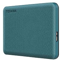 Toshiba Canvio Advance HDTCA10XG3AA HDTCA10XG3AA, Externe Festplatte, tragbar, USB 3.0, Grün – Ansicht 3