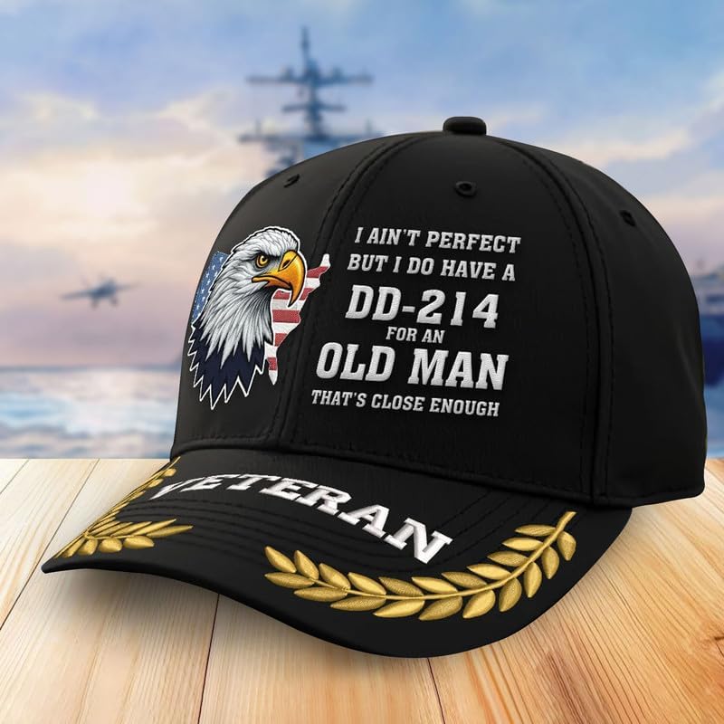 Embroidered I Do Have DD-214 Veterans Day Hat, Veteran Hats for Men, Military Caps for Men, Veteran Day Gifts