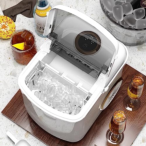 Fabricadora de hielo de encimera GRFIT 15kg para hogar miniatura 7