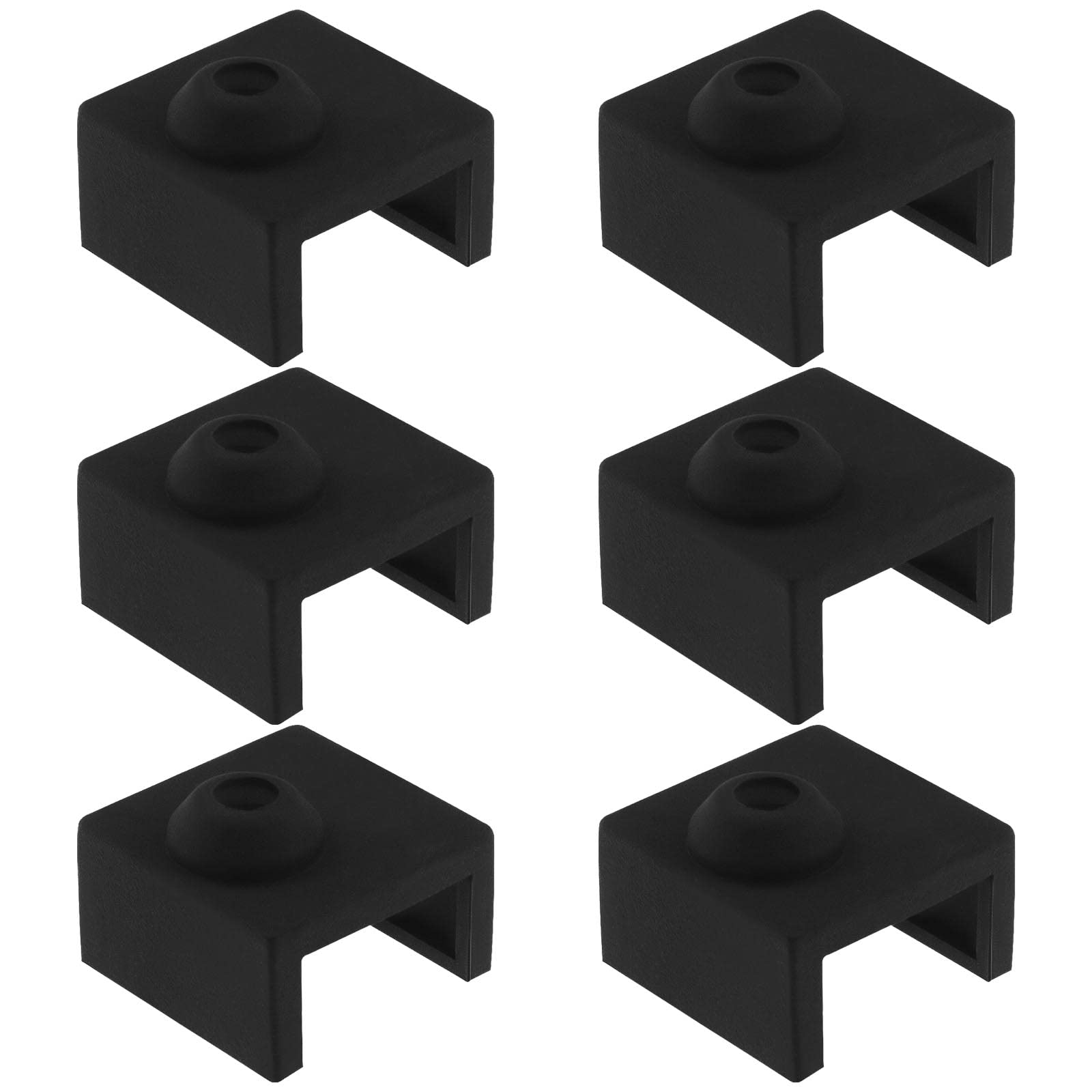 The Lord Of The Tools 6Pcs 3D Printer Hotend Sock Heater Block Silicone Cover Compatible With Creality Ender 3/Ender 3 Pro/Ender 3 V2/Ender 5/Cr-10 Series Mk7 Mk8 Mk9 Hotends