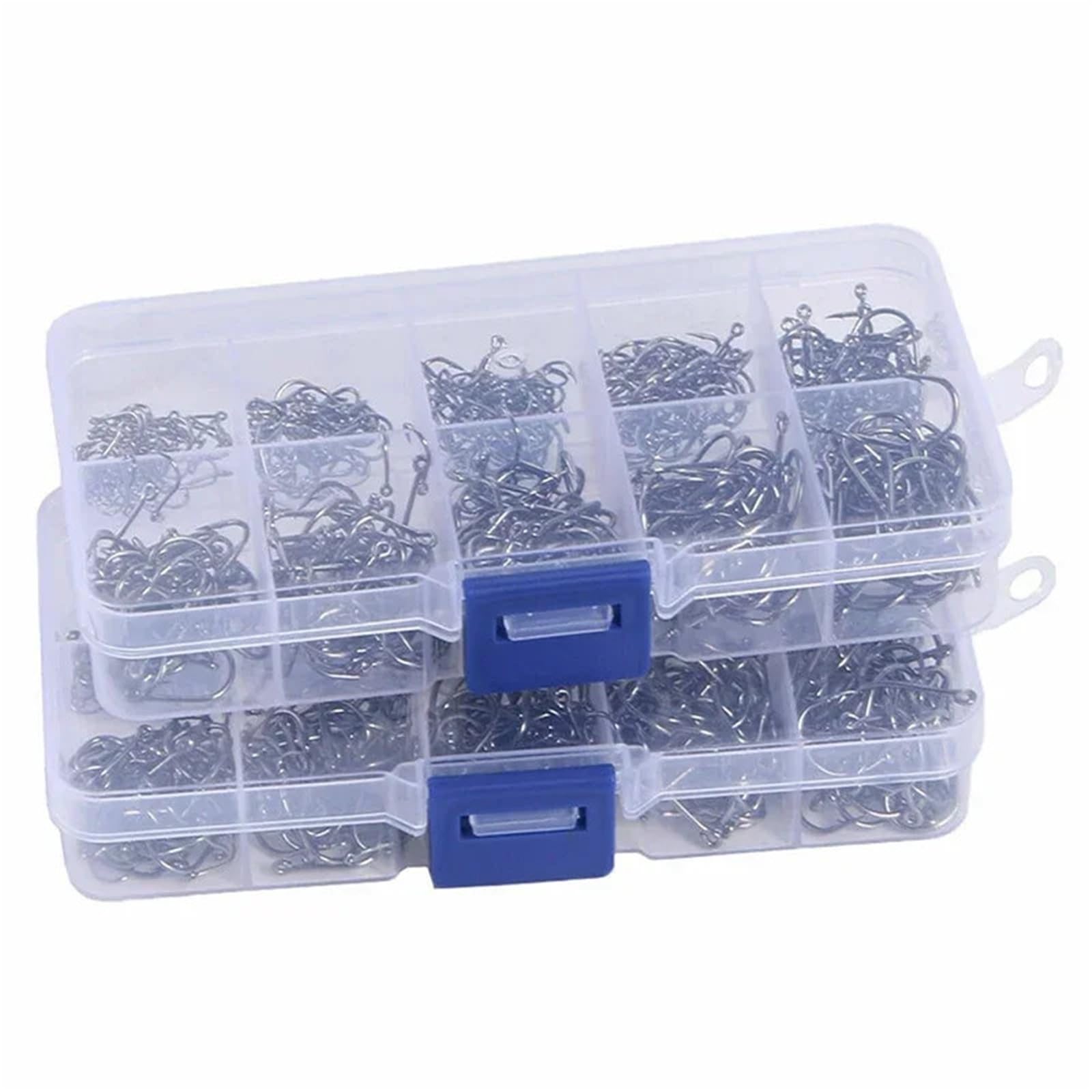 Ami da Pesca Amo da Pesca affilato in Acciaio al Carbonio con spinato3-12Specifiche multiple50-1600Set di Esche for Il Mare