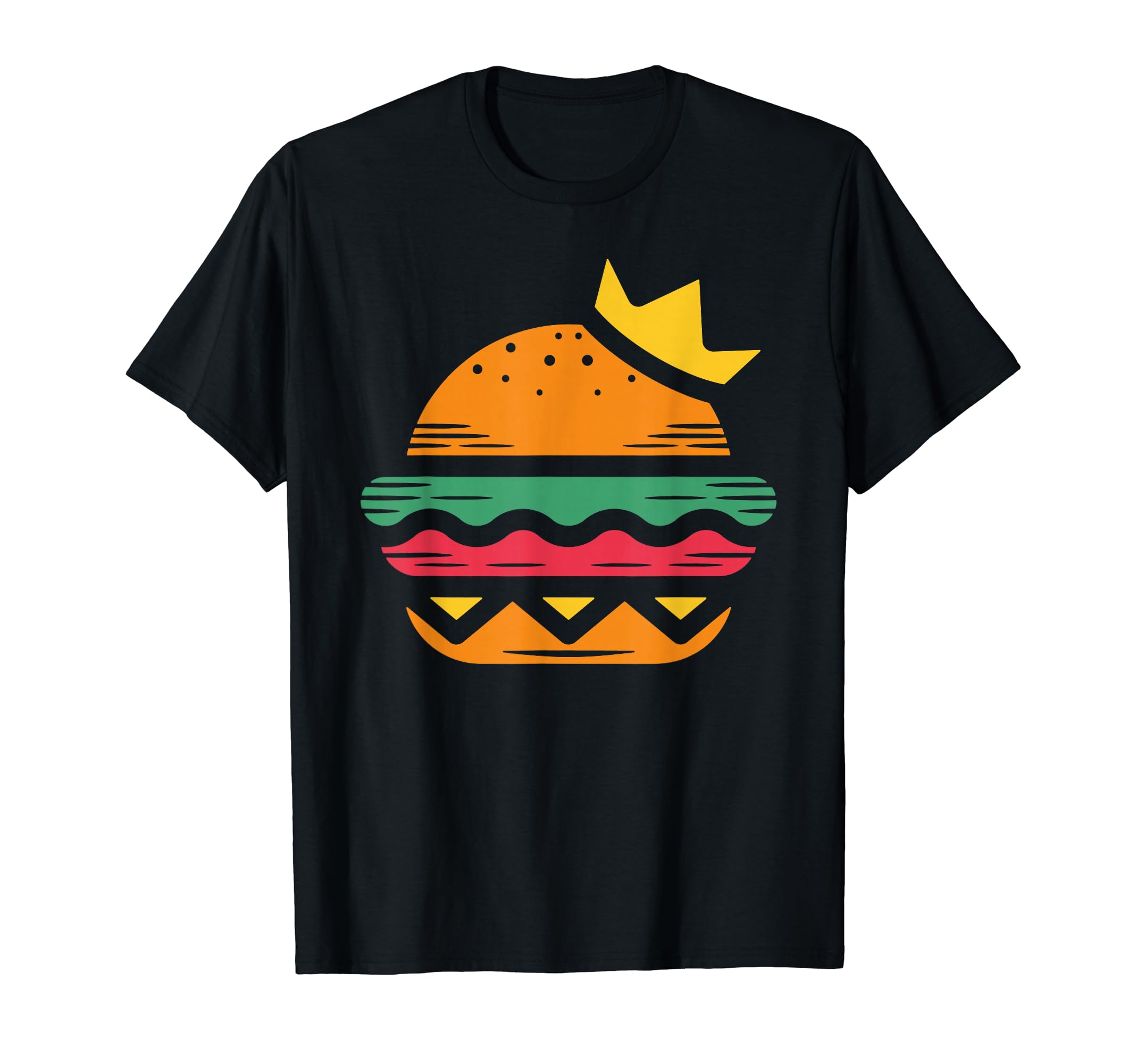 Amazon | King of Burger Tシャツ | Tシャツ・カットソー 通販