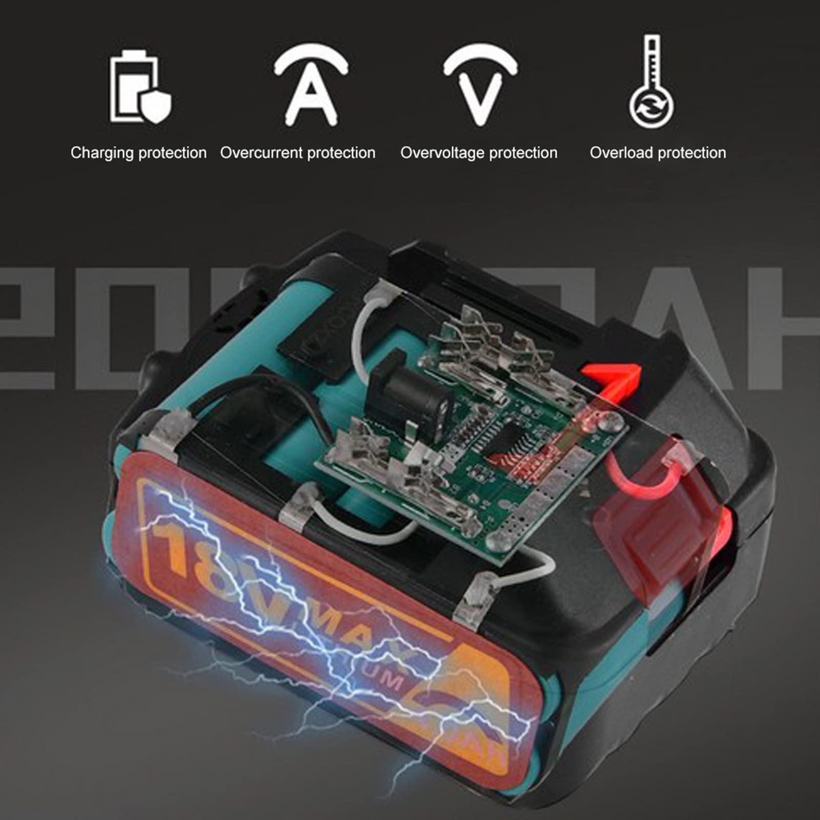 Soffiatore A Batteria, 2-In-1 Soffiatori E Aspirapolvere, Soffiatore Per Foglie Elettrico Con Batteria E Caricabatterie, Soffiatore/Aspiratore Cordless Per Rimuovere Polvere Piccola Spazzatura