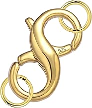 ALEXCRAFT 925 argent Sterling homard griffe fermoirs bijoux fermoirs pour collier Bracelet cheville bijoux à bricoler soi-même fabrication