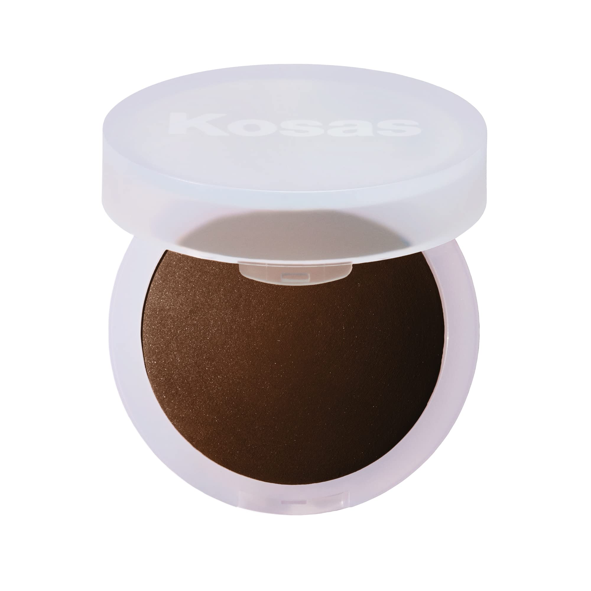 KosasCloud Set Face Setting Powder - Smoothing Shine Control, Soft, Sheer Translucent Makeup Finish, Portable & Long-Lasting Loose Pressed Baking Powder - Dreamy (Sheer Rich Deep)