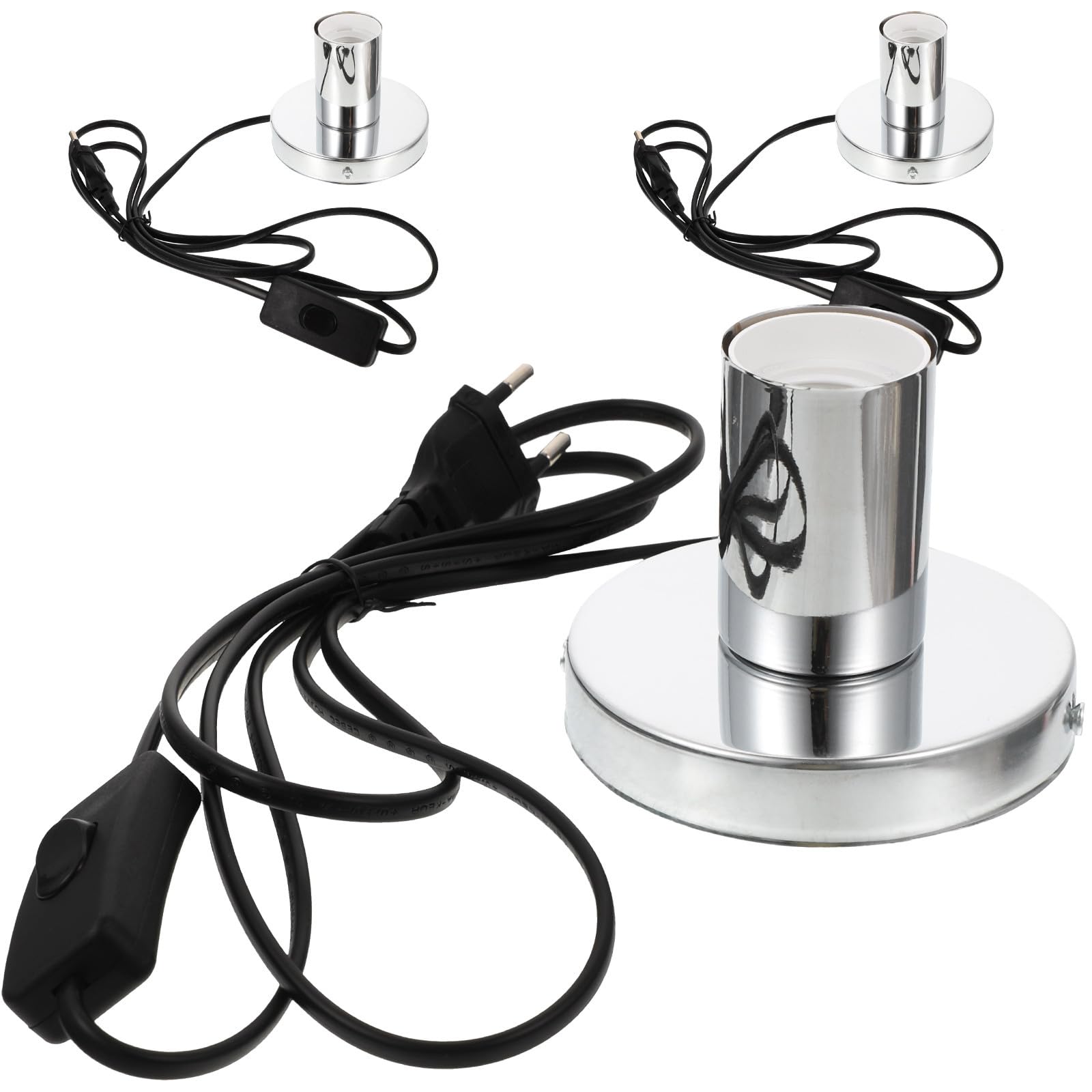 Douille E27 pour Lampe de Table Ac220v, Lot de 3, Base Antidérapante