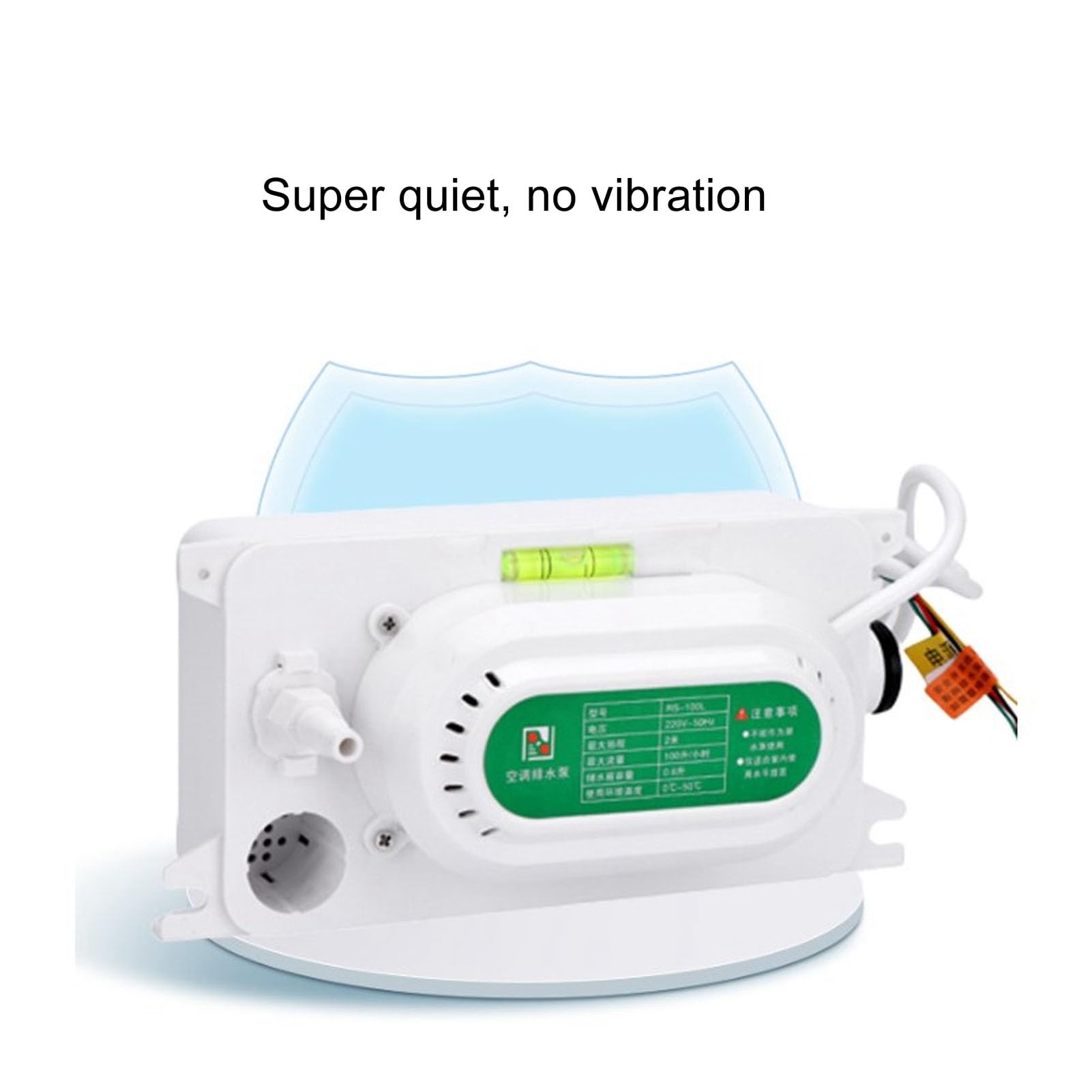 Yosoo Health Gear Pompa Automatica della Condensa per HVAC, Serbatoio Dell'acqua da 500 Ml con Indicatore di Livello, Ideale per Condizionatore e Deumidificatore, Flusso da 100 L/h