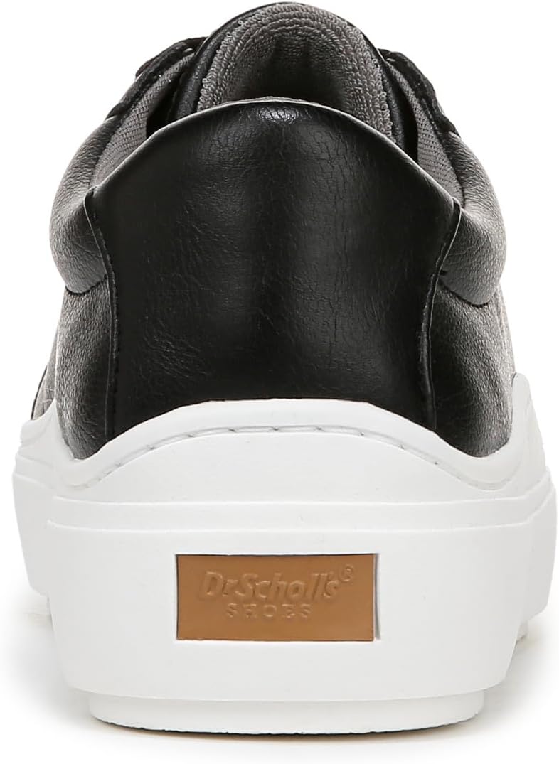 Dr. Scholl's Womens Time Off Sneaker Black Smooth 10 M - Image 3