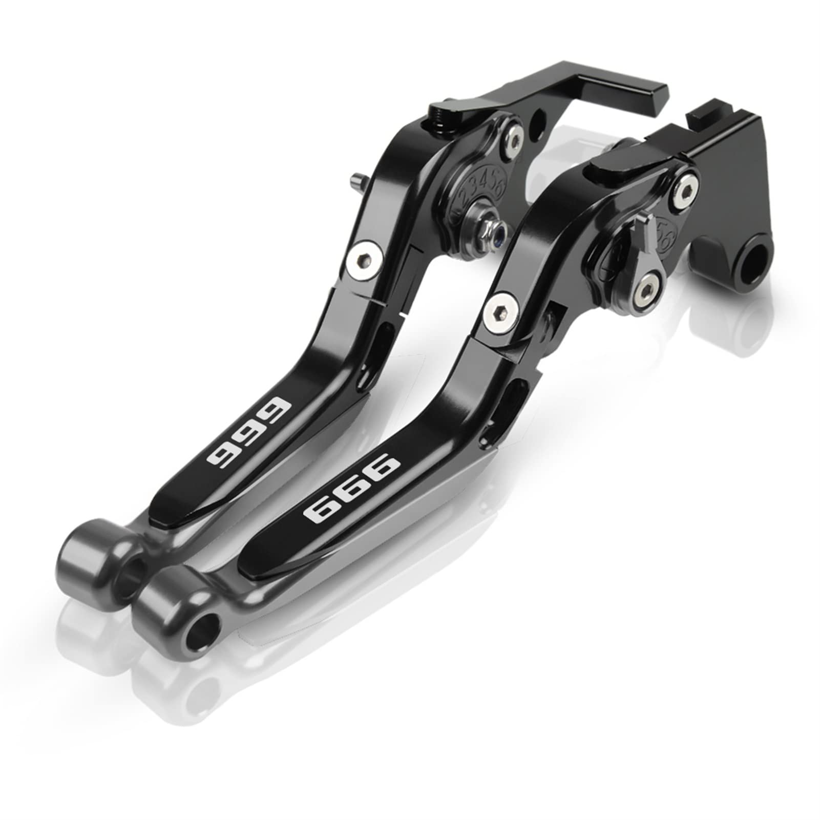Chen Dong Moto 7 Motorcycle Clutch Brake Lever For D 999Sr 2003-2006 Motorcycle Brakes Levers Aliuminum Adjustable Brake Clutch Lever Handbar(7)