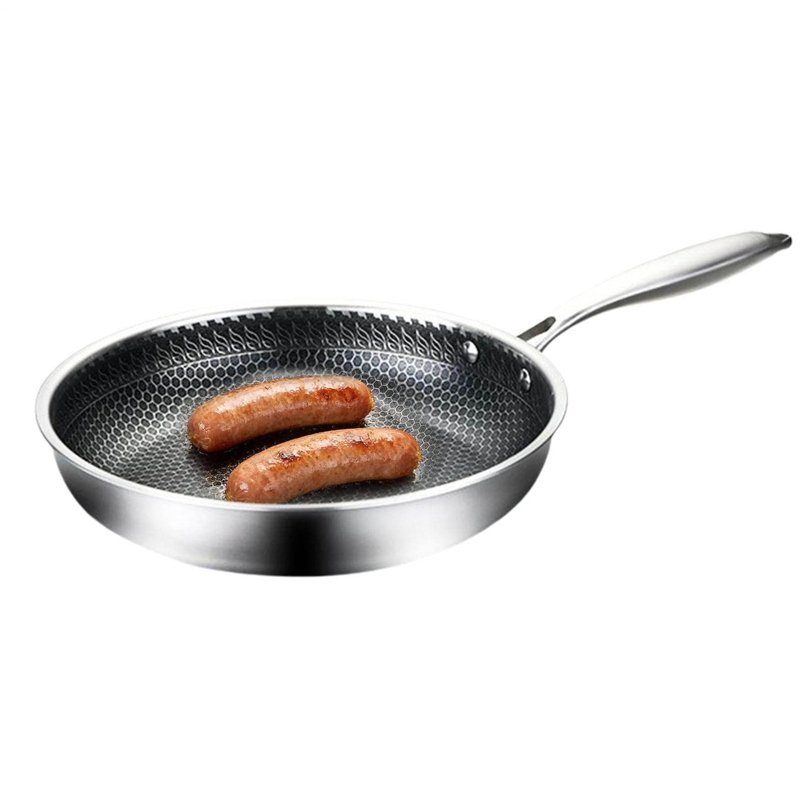 Poêle à frire épaisse et antiadhésive pour saisir parfaitement le steak